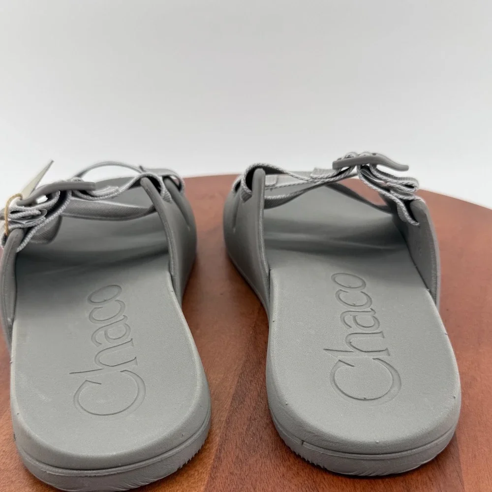 Chaco Mens Chillos Adjustable Slide Outskirt Gray Sport Sandals JCH108441 Size 8